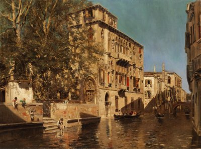 قصر في البندقية بواسطة أتباع مارتن ريكو